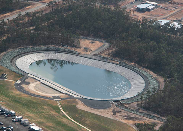 Baulderstone Queensland - HDPE Lined waste water and evaporation pond
