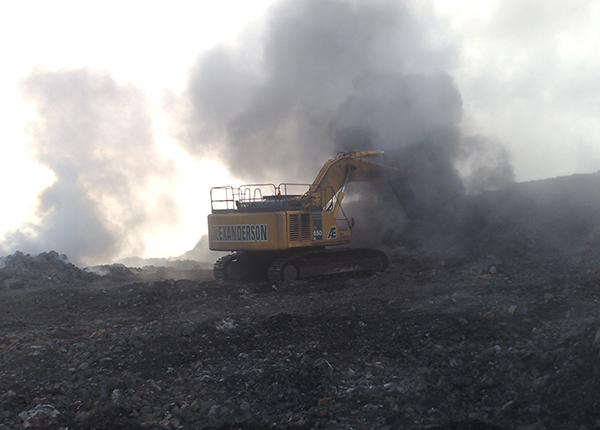 Swanbank Coal Mining Project - Excavator ROM Management